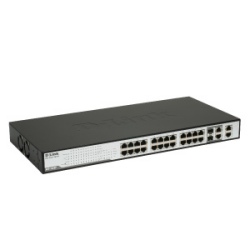 DES-1228P !SWITCH 24PT 10/100POE+2COMBO+2GIGA